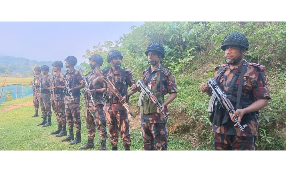 সুনামগঞ্জ সীমান্তে বিজিবির টহল জোরদার